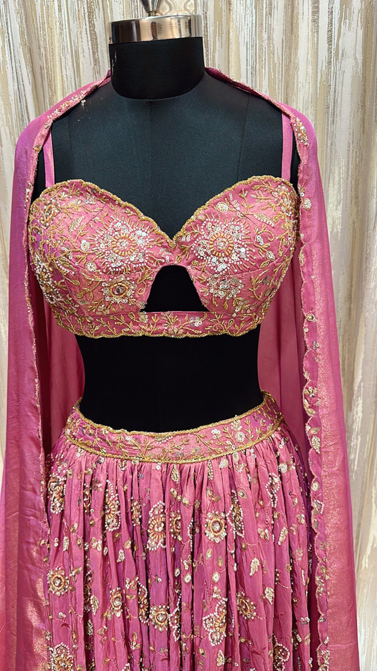 Pink Lahenga Set