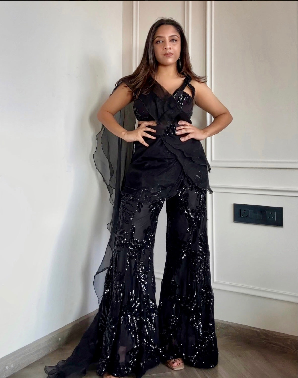 Breathtaking sharara or a Timeless Saree