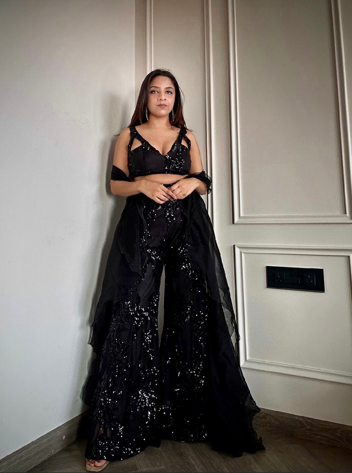 Breathtaking sharara or a Timeless Saree