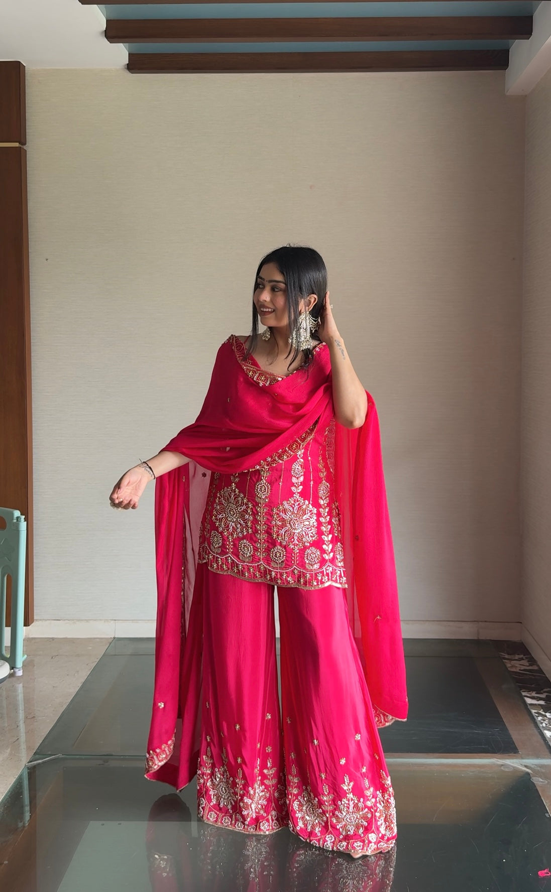 Pink Three Piece Set