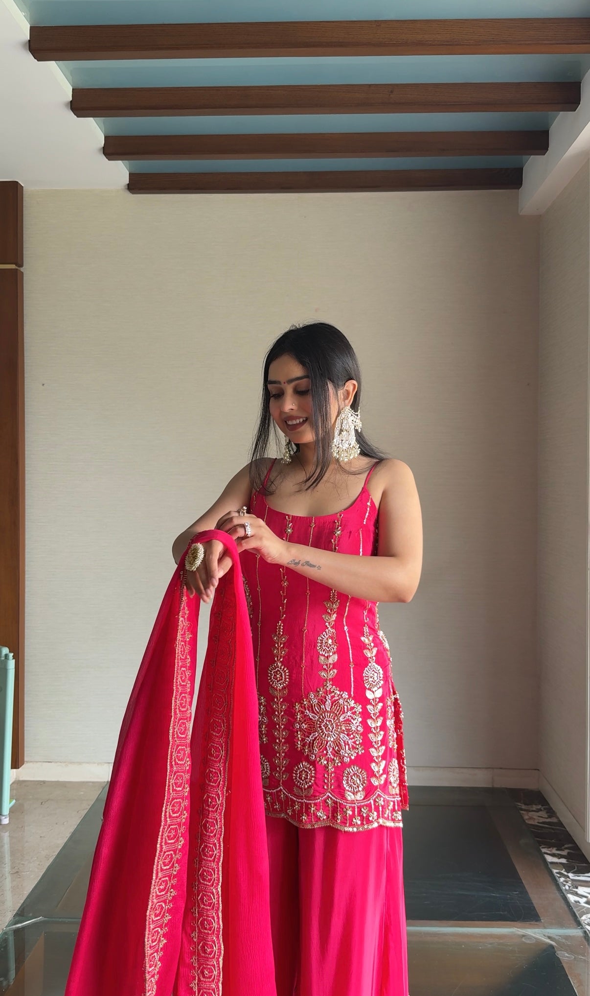 Pink Three Piece Set